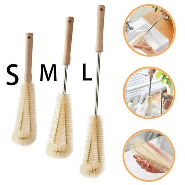 3PCS Bottle Cleaning Brush Set