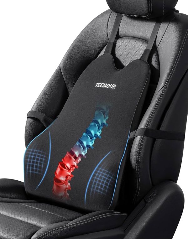 Orthopedic car backrest