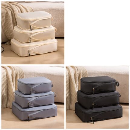 4pcs set compression travel bags